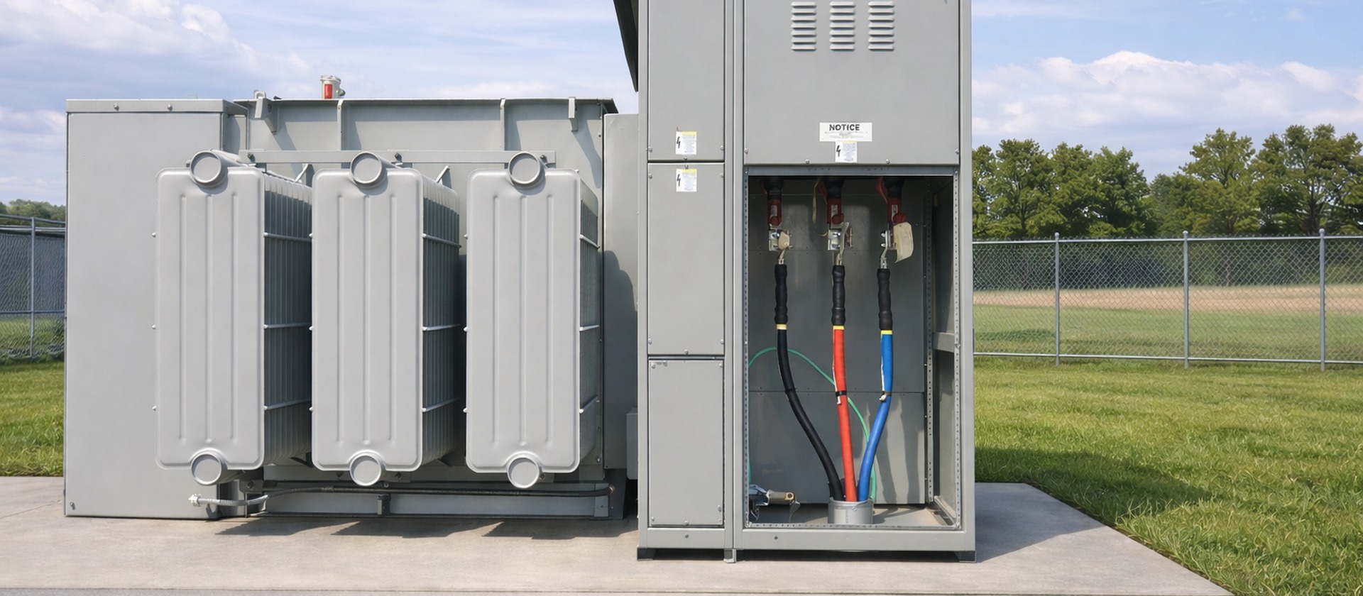 Industrial electrical work and equipment